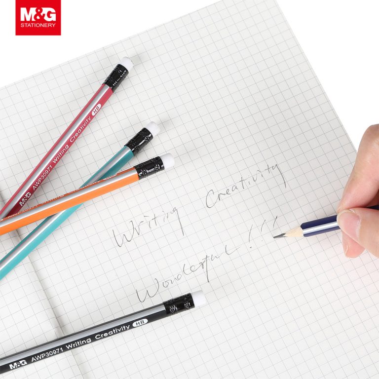 Pensil M&G / Pencil M&G with Eraser Triangle HB AWP30971 / Tipe HB