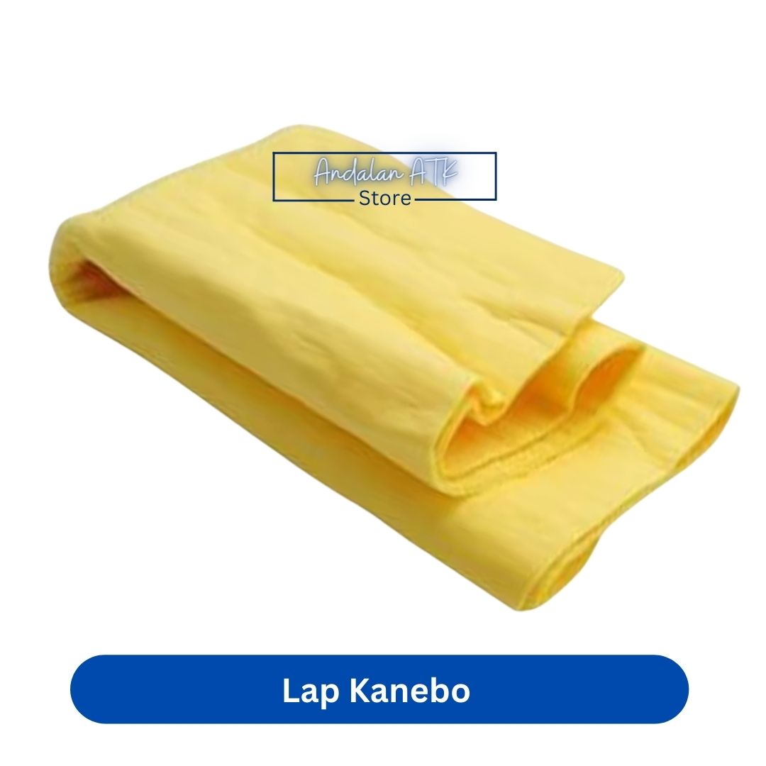 Lap Kanebo / Kanebo Kuning Ukuran 43cm x 32cm