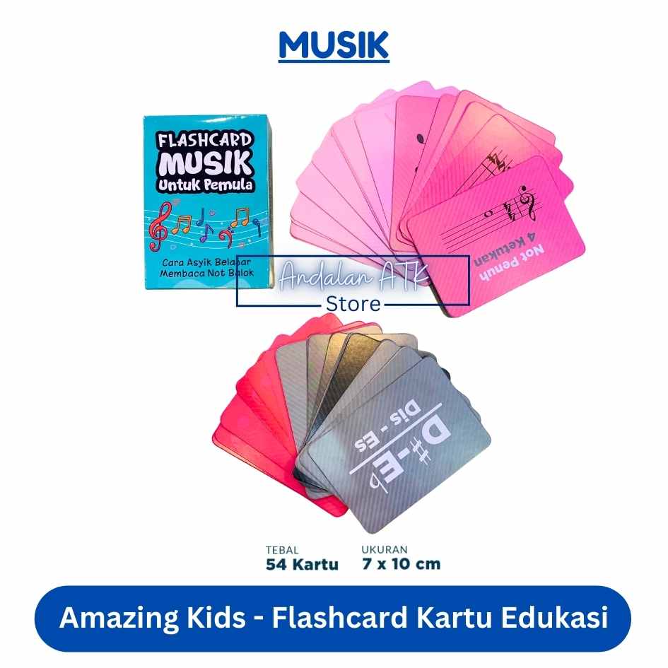 Amazing Kids Flash Card Untuk Balita dan Anak Kartu Edukasi