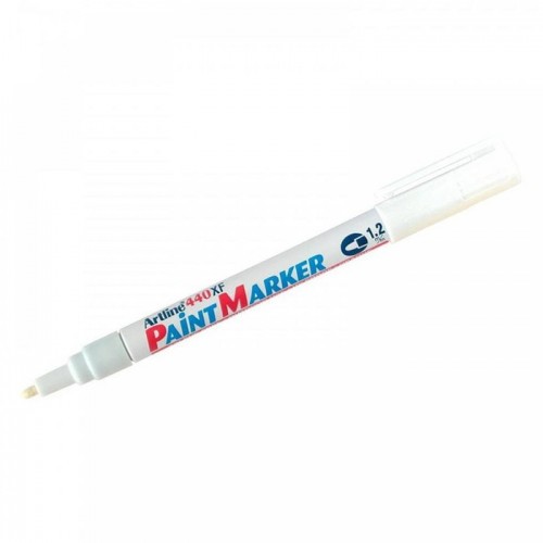 Spidol Permanen Artline EK-440 Permanent Marker Warna Putih