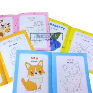 Buku Mewarnai Kecil Kiky 1 Pcs
