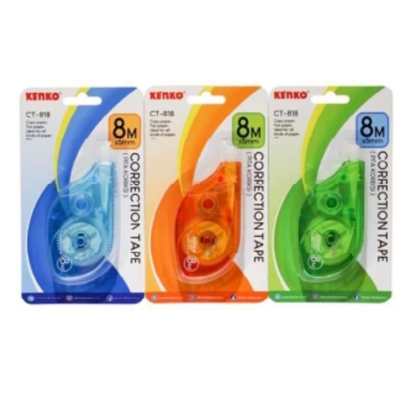 Tip Ex Kertas / Correction Tape Kenko CT-818 Tipex