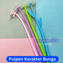 Pulpen Hitam Karakter / Ballpoint Hitam