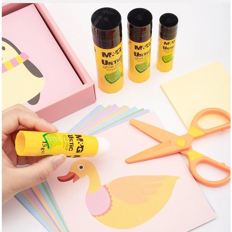 Lem Kertas Glue Stick M&G PVA Ustic 9gr - 15gr - 21gr - 36gr / Lem Kertas Stik