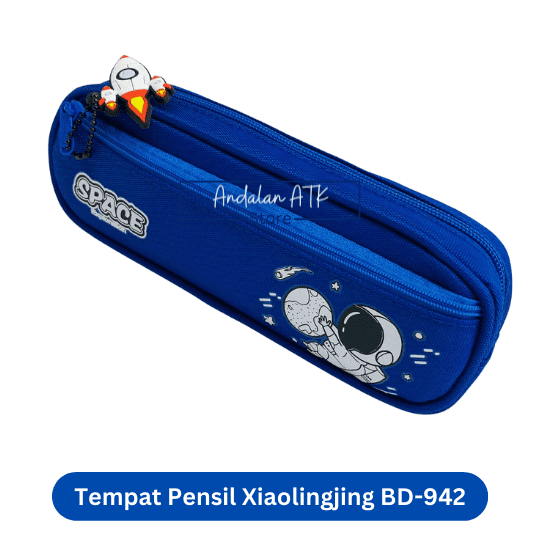 Tempat Pensil Anak Xiaolingjing BD-942 Space / Kotak Pensil / Pencil Case