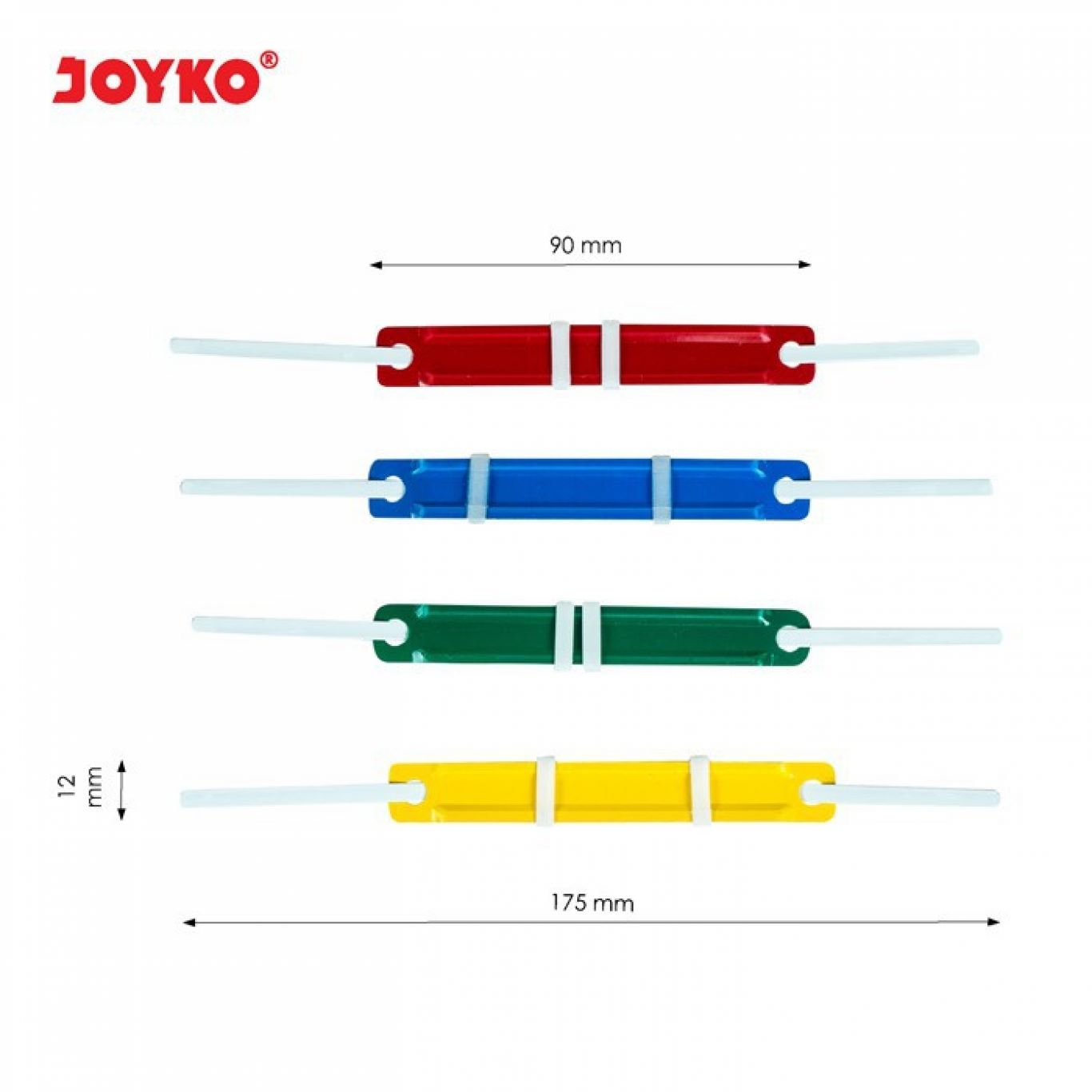 Paper Fastener Acco Joyko PF-50C Warna Pengikat Kertas