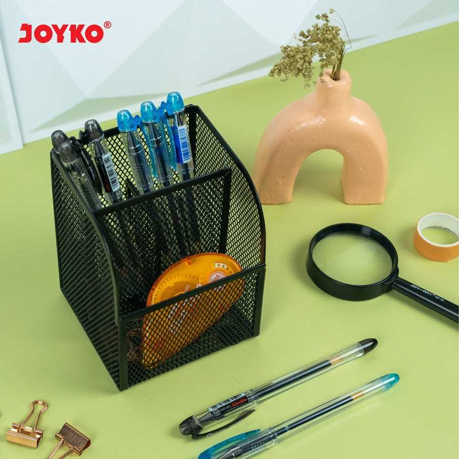 Pulpen / Ballpen Gel Joyko GP-243 Ukuran 0.5mm Warna Hitam