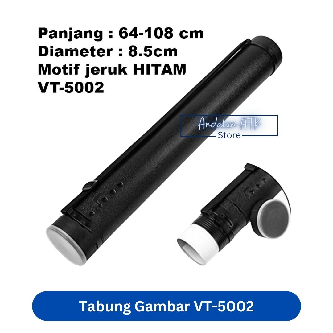 Tabung Gambar Arsitek Vtec VT-5002 64 108x8cm Drafting Tube
