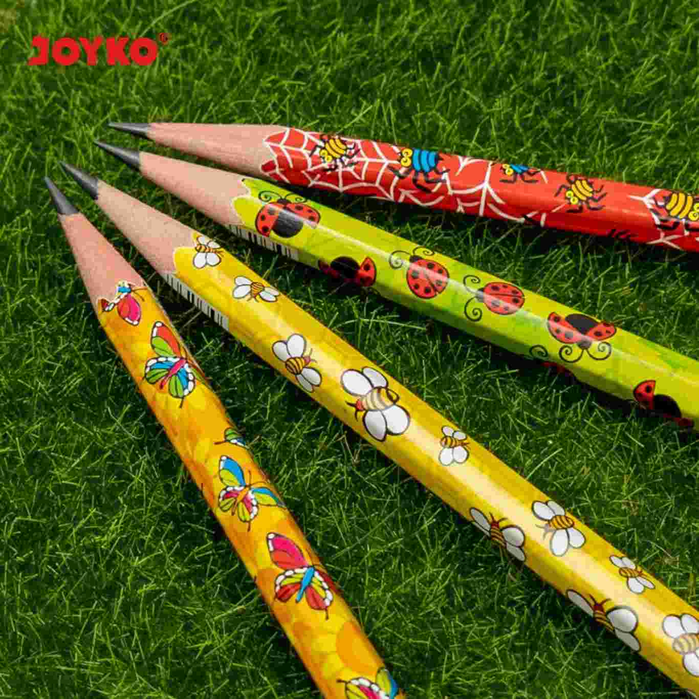 Pencil Joyko / Pensil Joyko P-106 Tipe 2B Pensil Hexagonal Grip