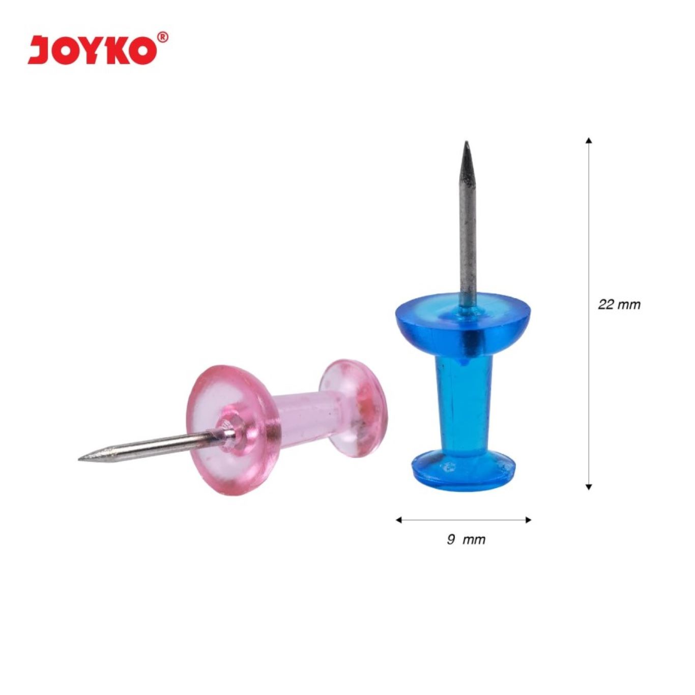 Paku Payung Push Pin Joyko PP-30TR / Paku Mading