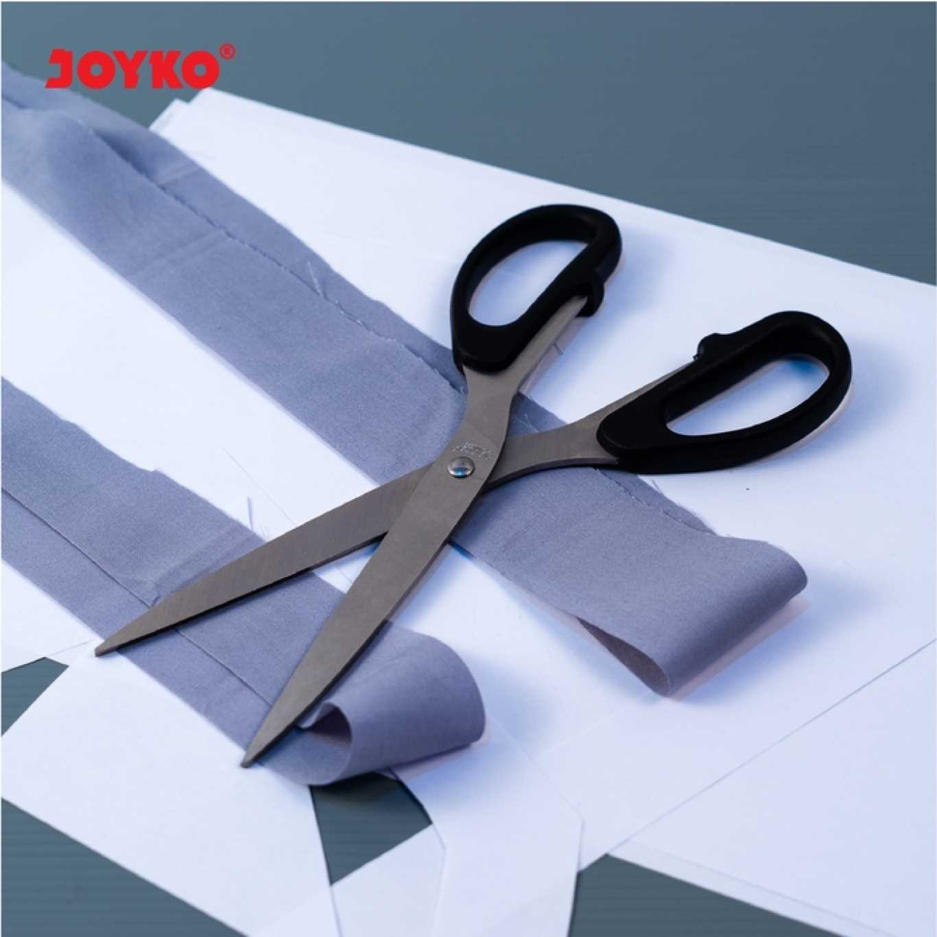 Gunting Pemotong Joyko Scissor Stainless Handle Plastik / SC-828 / SC-838 / SC-848