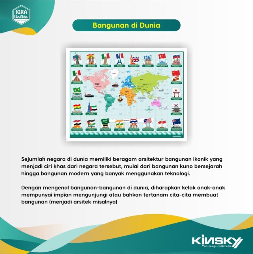 Maps For Kids Peta Dunia dan Indonesia Untuk Anak / Belajar Peta Dunia