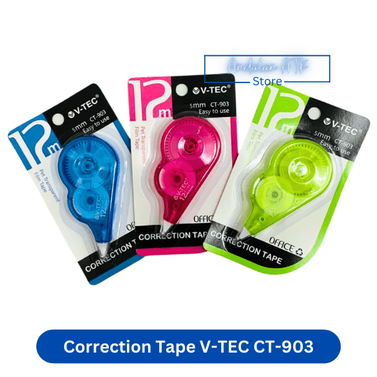 Tip Ex Kertas / Correction Tape V-TEC CT-903 Tipex