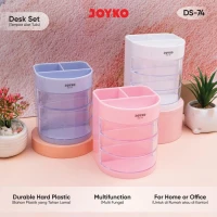 Desk Set Joyko DS-74 / Tempat Pensil Meja Dengan Laci / Desk Pen Organizer