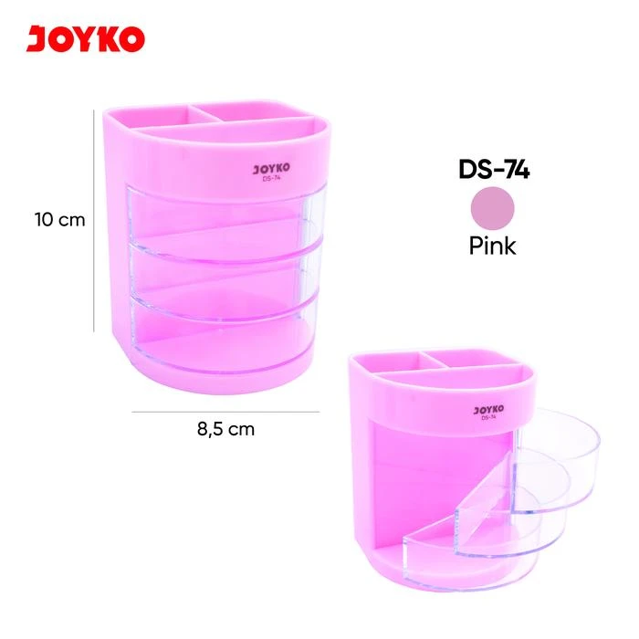 Desk Set Joyko DS-74 / Tempat Pensil Meja Dengan Laci / Desk Pen Organizer