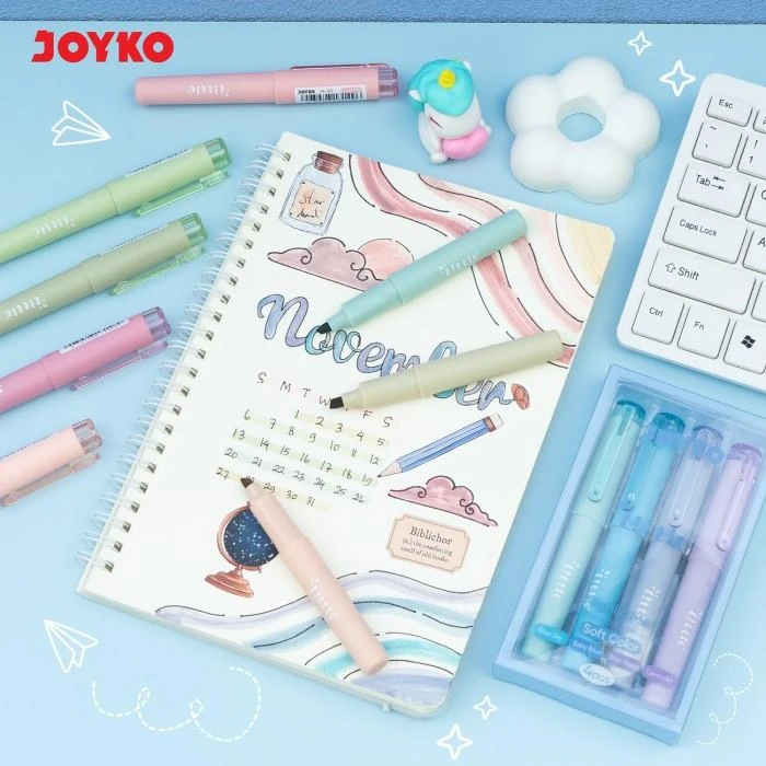 Highlighter Set HL-101 Joyko [SET ISI 4]