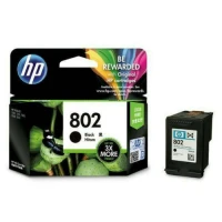 Cartridge Ink Tinta Printer HP 802 XL Black Hitam Original Asli