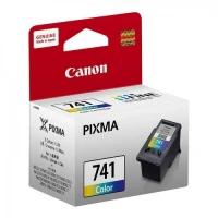 Cartridge Ink Tinta Printer Canon Pixma 741 Tri-Colour Warna Original Asli