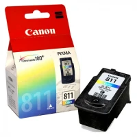Cartridge Ink Tinta Printer Canon Pixma 811 Tri-Colour Warna Original Asli