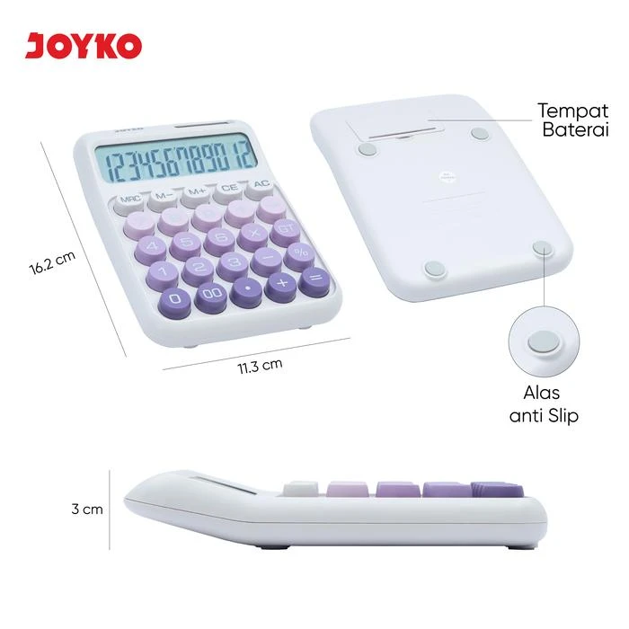 Kalkulator / Calculator CC-75CO Joyko / 12 Digit
