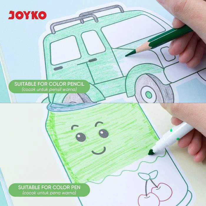 Buku Mewarnai Coloring Book Joyko CLBK-3506 Joyko