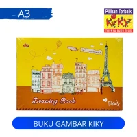 Buku Gambar Kiky Ukuran A3 / Drawing Book Kiky A3 Isi 10 Lembar / Buku Gambar A3