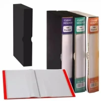 Dokumen Keeper / Clear Holder Pocket InterX Folio Isi 100 Lembar