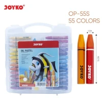 Oil Pastel Joyko / Crayon Joyko 55 Warna