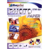 Kertas Foto Blueprint Glossy Photo Paper Blueprint Ukuran A4 Tebal 230gsm