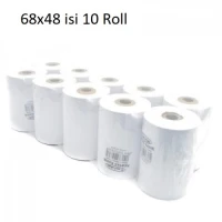 Kertas Struk / Kertas Kasir Ukuran 68x48 mm 1 Rangkap / Register Roll Paperline