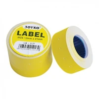Label Harga Joyko LB-1LY 1 Baris Yellow Kertas Label