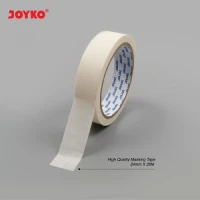 Lakban Kertas Joyko / Masking Tape Joyko 24mm / 1inchi panjang 20 meter