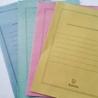 Stop Map / Map Kertas Biasa King / Kabita Ukuran F4 Warna: Kuning, Merah, Hijau, Biru