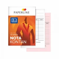 Buku Nota Kontan Kecil Paperline 2 Rangkap NCR