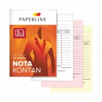 Buku Nota Kontan Kecil Paperline 3 Rangkap NCR
