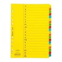 Pembatas File Bantex A4 / Bantex Index Divider A4 Seri A-Z [Per Pack]
