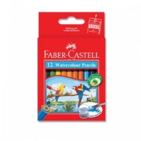 Pensil Warna Faber Castell Isi 12 Warna Pendek 12S Watercolour / Pencil Color FaberCastell