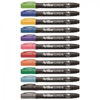 Spidol Permanen Artline EPF-790 Supreme Metallic Gold, Silver, Blue, Purple...