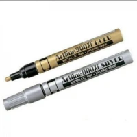 Spidol Permanen Artline EK-900 Permanent Marker Warna Gold dan Silver / Spidol Emas / Spidol Silver
