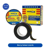 BERRY PVC Electrical 18 x 20 meter BRTAPE048 / Insulation Tape Isolasi Listrik