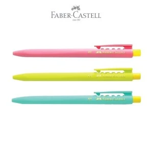 Pulpen Faber Castell P7 Pen Pastel 0.7mm Tinta Hitam / Ballpoint