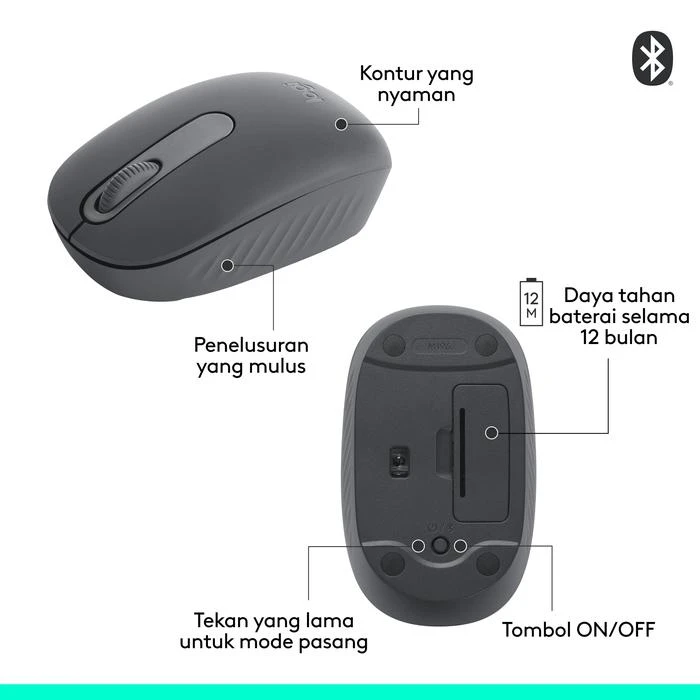 Mouse Logitech Bluetooth M196