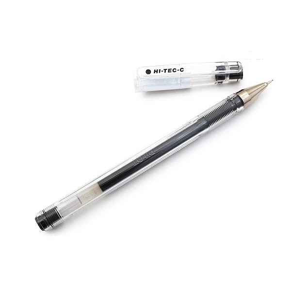 Pulpen Pilot HI-TECH-C Hitam Ukuran 0.3 mm [satuan]