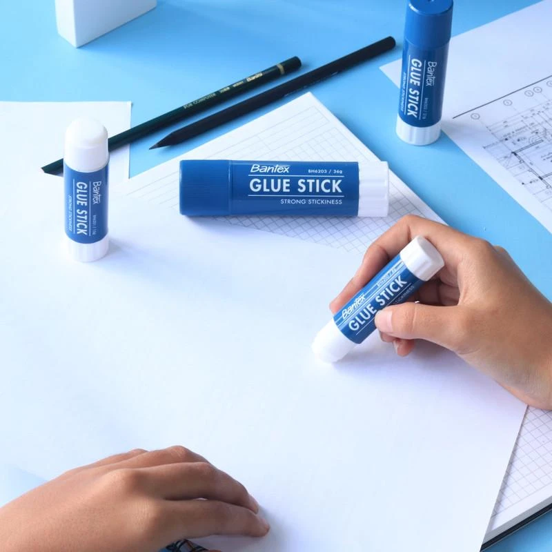 Lem Kertas Bantex Glue Stick 21gr dan 36gr / Lem Kertas Stik