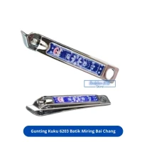 Nail Clipper / Gunting Kuku 6203 Batik Miring Bai Chang