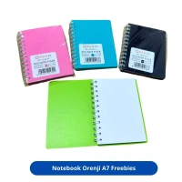Notebook Orenji A7 Freebies