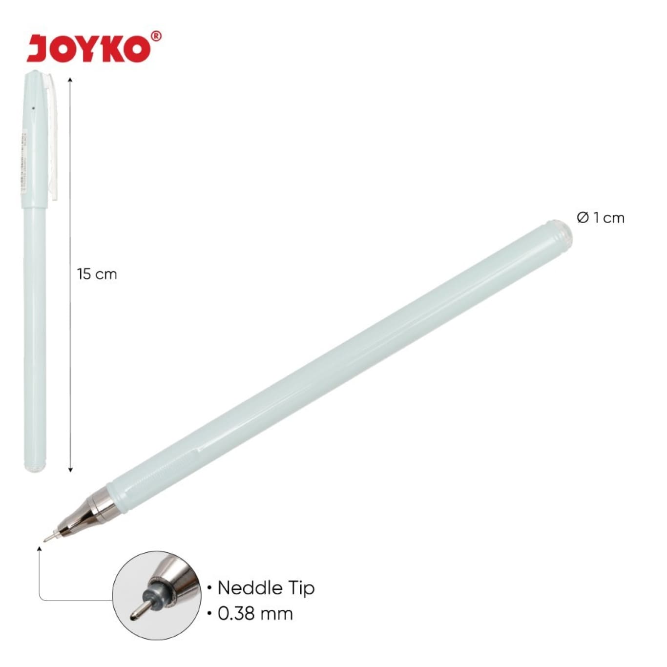 Pulpen Joyko / Ballpoint Gel Pen Joyko GP-352 Sofuto Pena Gel 0.38 mm