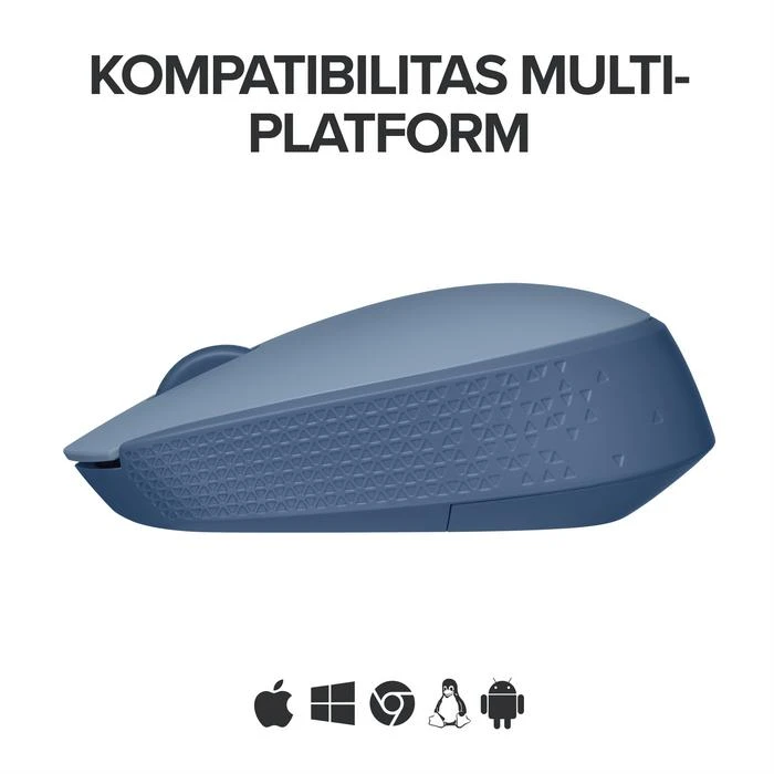 Mouse Wireless Logitech Tipe M171 Plug & Play Include Baterai
