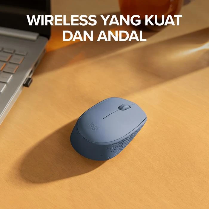 Mouse Wireless Logitech Tipe M171 Plug & Play Include Baterai