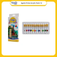 Cat Akrilik Agatis Prime Acrylic Paint 12ml 12 Colors PPT-AC12-1201